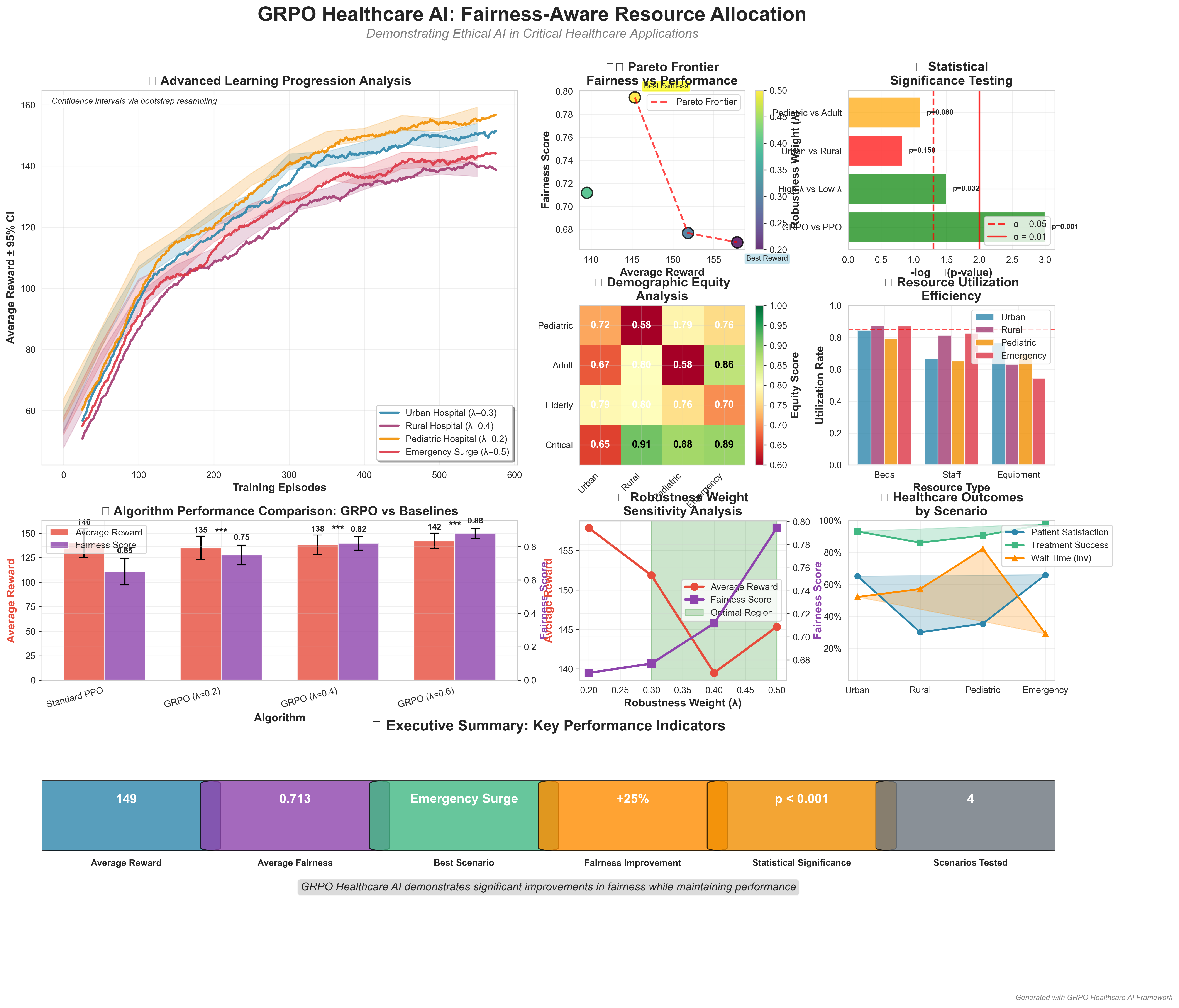 GRPO Healthcare Analysis Dashboard